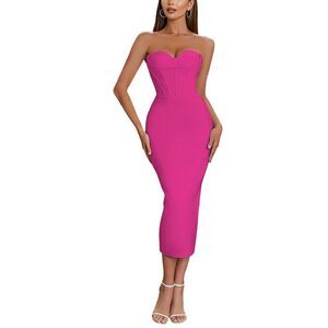 Bella Desert Womens  Midi Dress